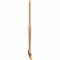 Ekena Millwork Saratoga Timber Gable Bracket, Western Red Cedar, 84"W x 53"H x 1 1/2"D x 3 1/2"F, 15/12 Pitch GBW084X53X0204SAR00SWR - alternate 2